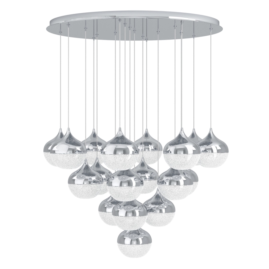 Eglo 39528 - Suspension filaire LED à intensité variable 18xLED/3,1W/230V