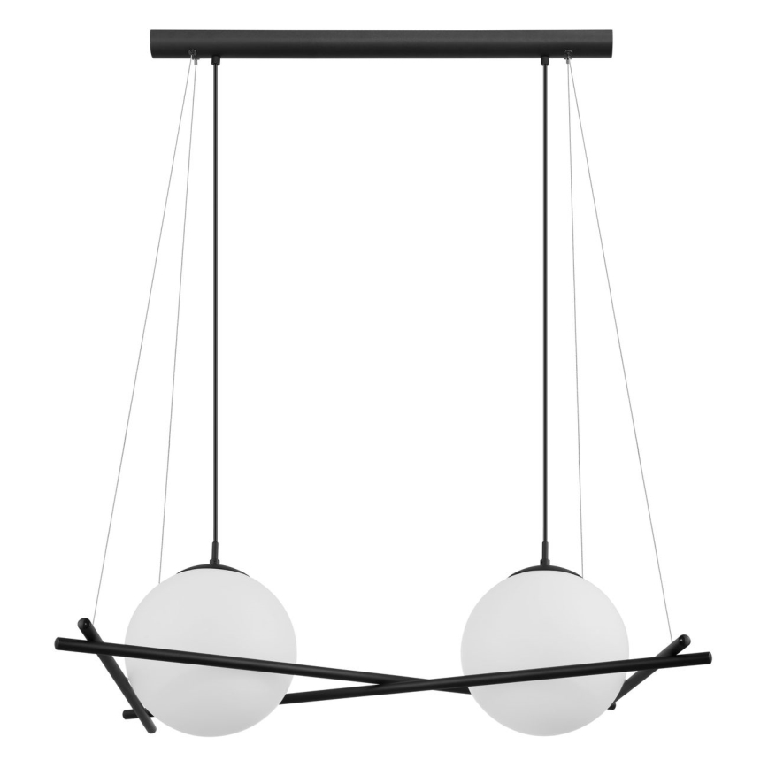 Eglo 39592 - Suspension sur câble SALVEZINAS 2xE27/25W/230V