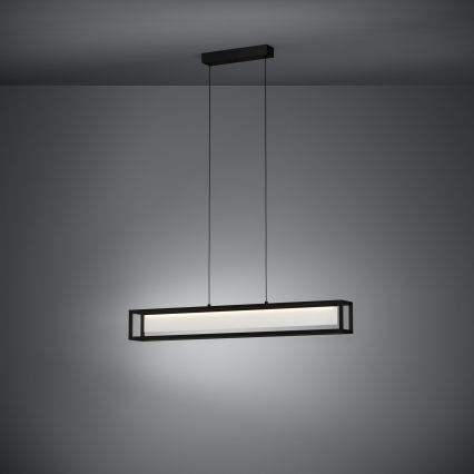 Eglo 39629 - Suspension LED dimmable sur câble GUALAJO LED/27W/230V noir