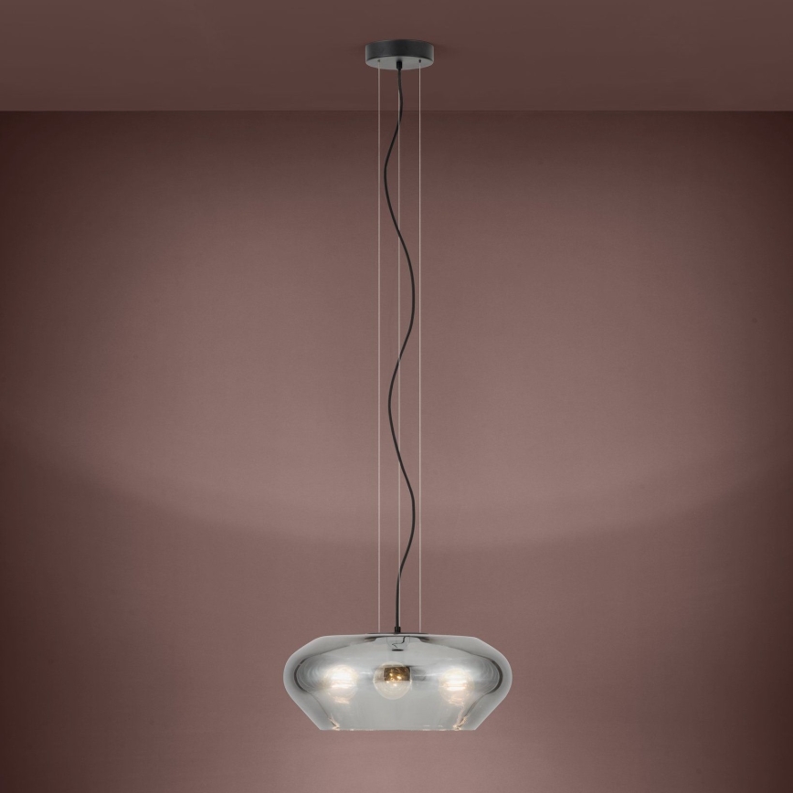 Eglo 39658 - Suspension filaire 3xE27/20W/230V