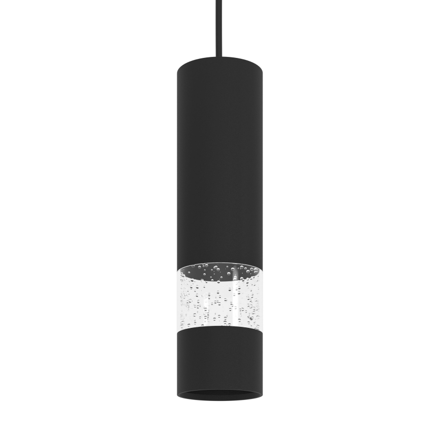 Eglo - Suspension filaire 5xGU10/4,6W/230V noir