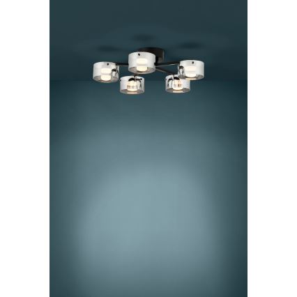 Eglo - Lustre LED à intensité variable 5xLED/5,4W/230V