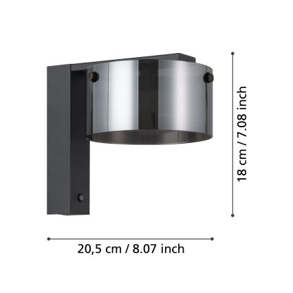 Eglo - Applique murale LED à intensité variable 1xLED/7,2W/230V