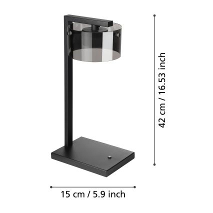 Eglo - Lampe de table LED dimmable LED/7,2W/230V