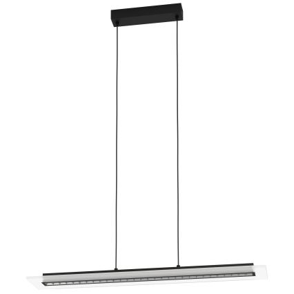 Eglo - Suspension filaire à intensité variable LED/57,5W/230V 3000K noir + Télécommande