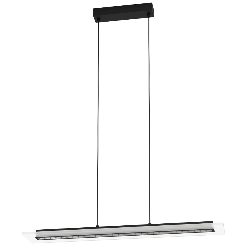 Eglo - Suspension filaire à intensité variable LED/57,5W/230V 3000K noir + Télécommande