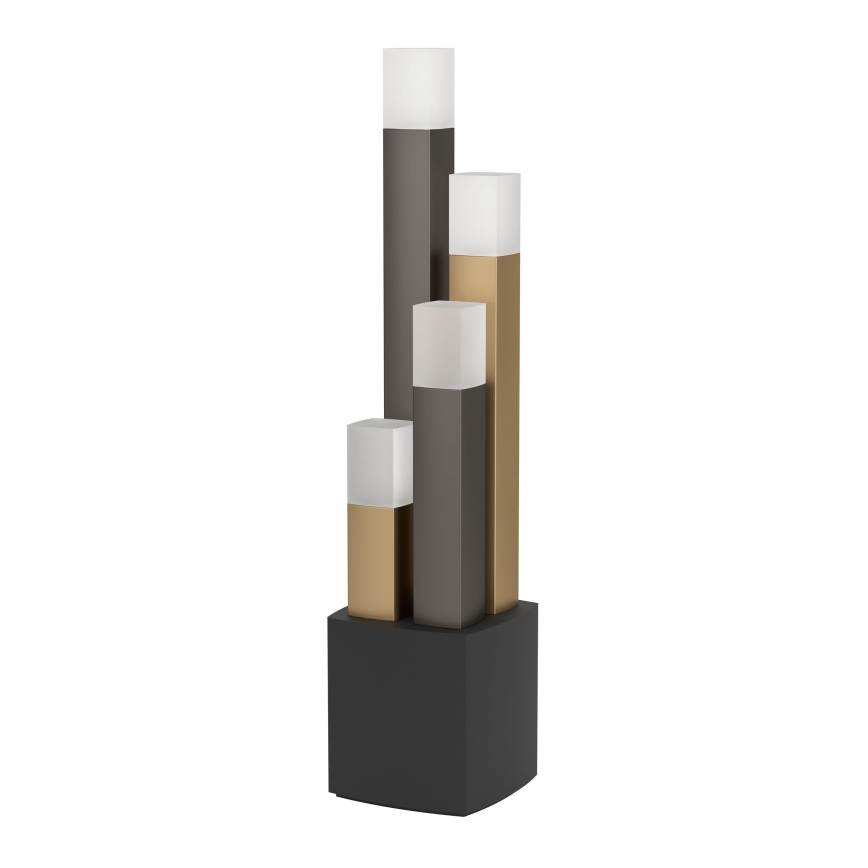 Eglo - Lampe de table à intensité variable 4xLED/3,7W/230V 3000K anthracite/doré