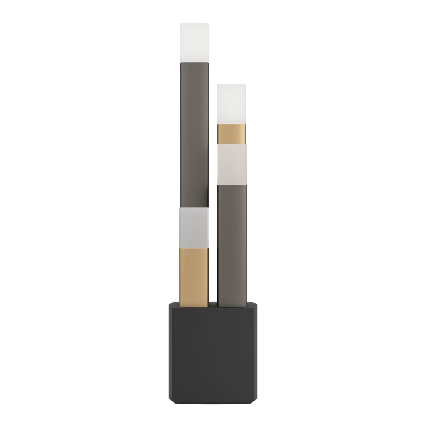 Eglo - Lampe de table à intensité variable 4xLED/3,7W/230V 3000K anthracite/doré