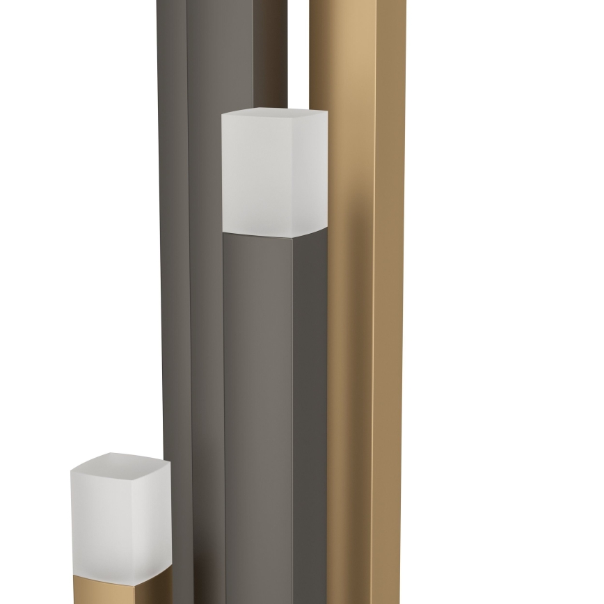 Eglo - Lampadaire à intensité variable 5xLED/3,7W/230V 3000K anthracite/doré