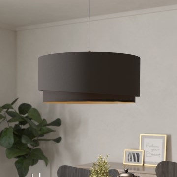 Eglo 39931 - Suspension sur câble MANDERLINE 1xE27/40W/230V marron/doré