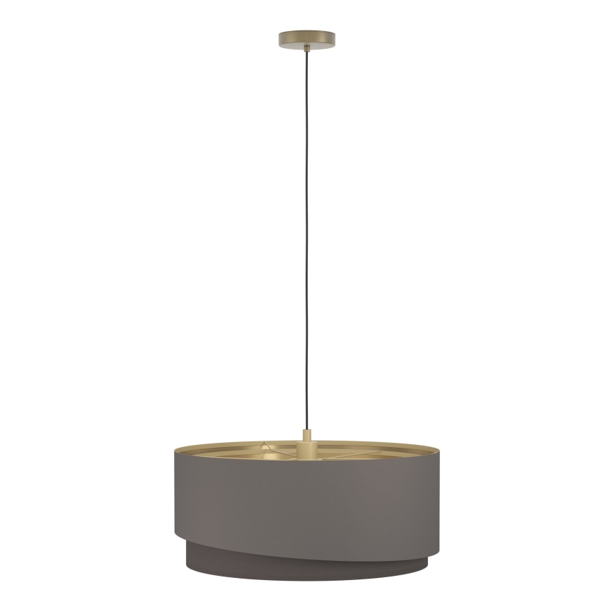 Eglo 39931 - Suspension sur câble MANDERLINE 1xE27/40W/230V marron/doré