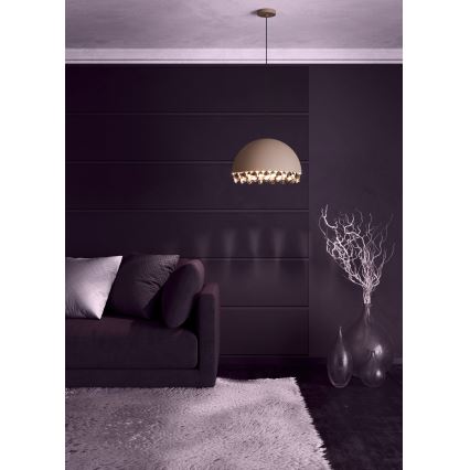 Eglo - Suspension filaire 1xE27/40W/230V marron