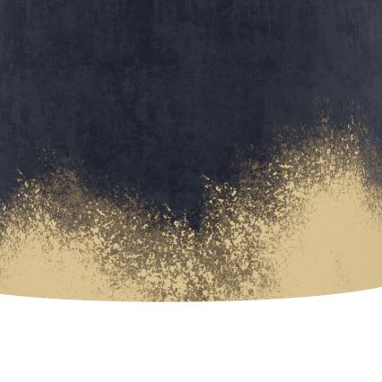 Eglo - Suspension filaire 1xE27/40W/230V d. 53 cm bleu/doré