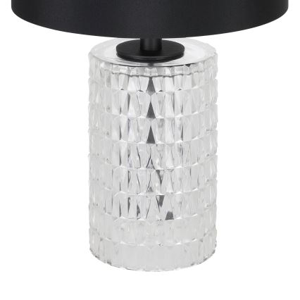 Eglo - Lampe de table 1xE27/40W/230V noir