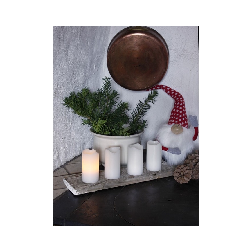 Eglo - LOT 4x LED Décoration de noël 2xLED/0,18W/2xCR2032 + Télécommande