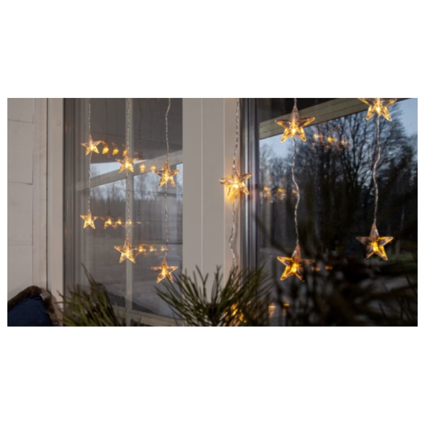 Eglo - Guirlande lumineuse LED de Noël 20 LED 1,8 m blanc chaud