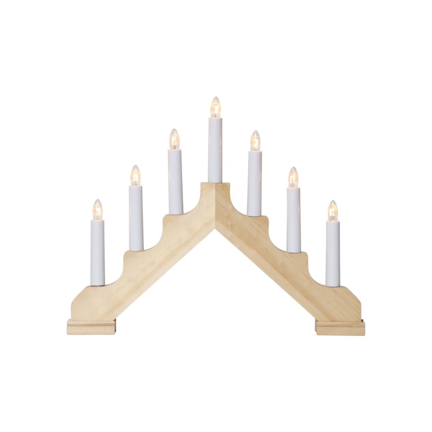Eglo - Chandelier de noël 7xE10/3W/230V