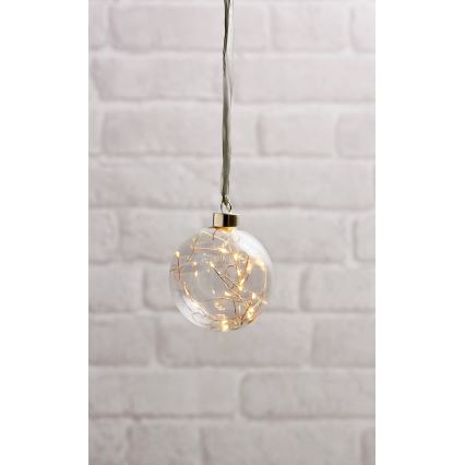 Eglo - Décoration de Noël LED 15xLED/0,012W/4,5/230V d. 10 cm
