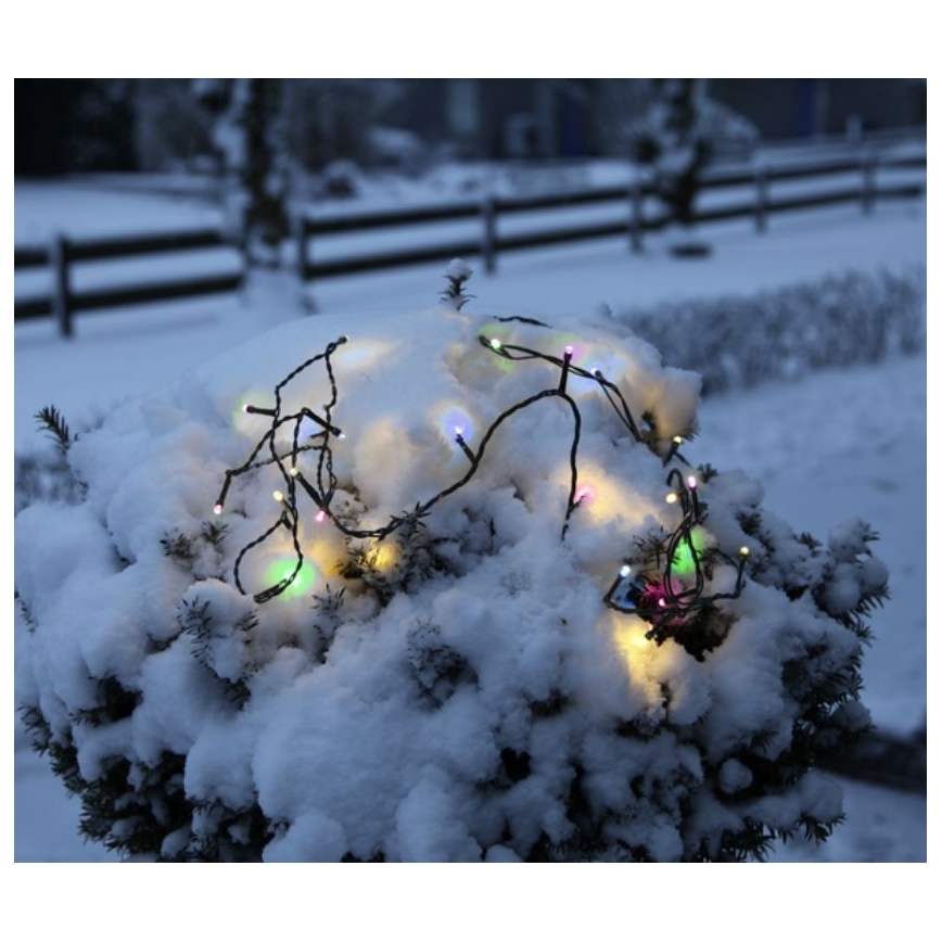 Eglo - Guirlande lumineuse LED d'extérieur 80 LED 8 m IP44 multicolore