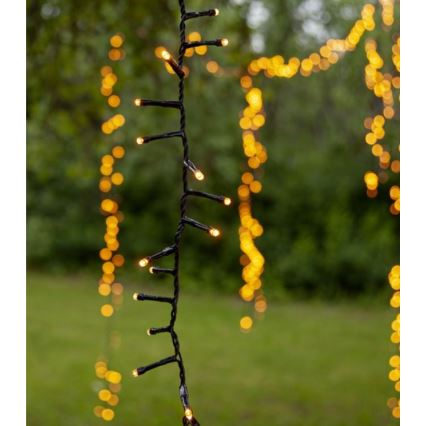 Eglo - Guirlande lumineuse LED d'extérieur 800 LED, 21 m, IP44, blanc chaud