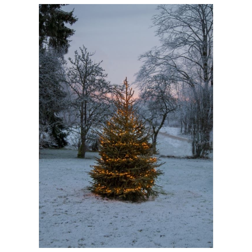 Eglo - Guirlande lumineuse de Noël extérieure 1200xLED 29m IP44 blanc chaud