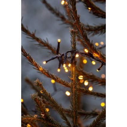 Eglo - Guirlande lumineuse de Noël extérieure 1200xLED 29m IP44 blanc chaud