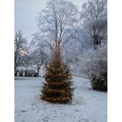 Eglo - Guirlande lumineuse de Noël extérieure 1200xLED 29m IP44 blanc chaud