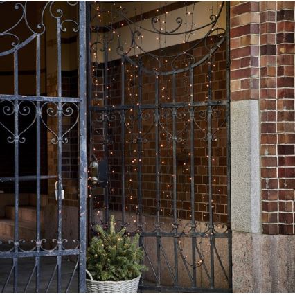 Eglo - Guirlande lumineuse LED d'extérieur 80xLED 10,5m IP44 blanc chaud