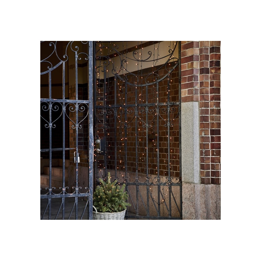 Eglo - Guirlande lumineuse LED d'extérieur 80xLED 10,5m IP44 blanc chaud