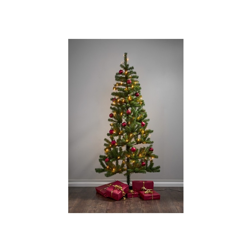 Eglo - Guirlande de Noël LED d'extérieur 80 LED 10,5 m IP44 blanc chaud