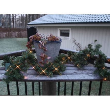 Eglo - Décoration de noël d'extérieur 30xLED/0,064W/3xAA IP44