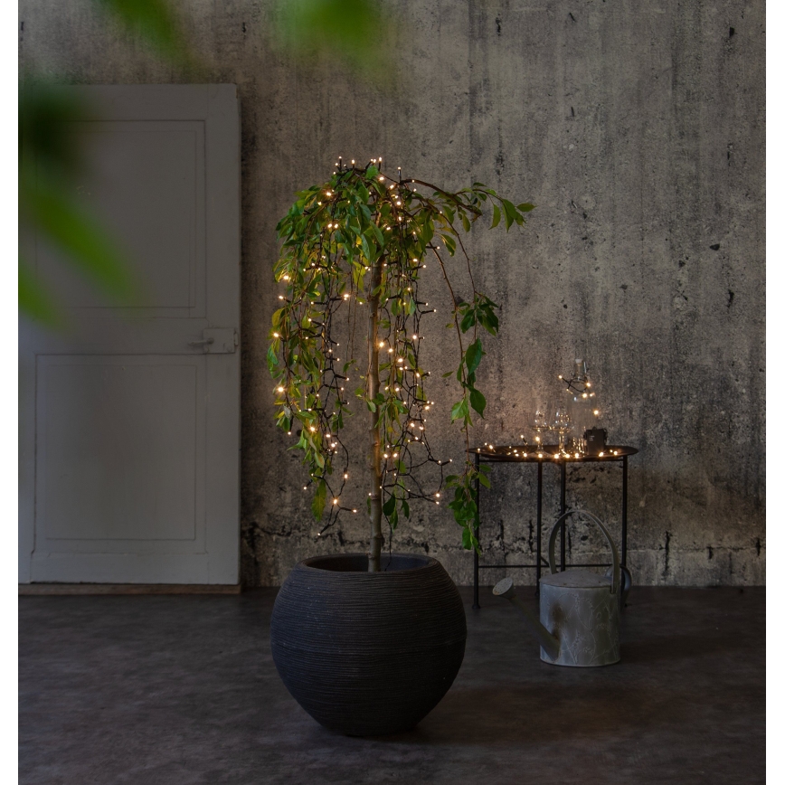 Eglo - LED Guirlande de noël extérieure 160xLED 11,2 m blanc chaud IP44