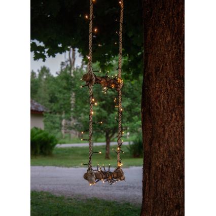 Eglo - LED Guirlande de noël extérieure 160xLED 11,2 m blanc chaud IP44
