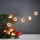 Eglo 411113 - Guirlande de Noël ORNAMENT 10xLED/3xAA 1,65m blanc chaud