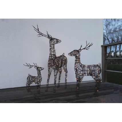 Eglo - Décoration de noël d'extérieur 64xLED/0,8W/3/230V IP44