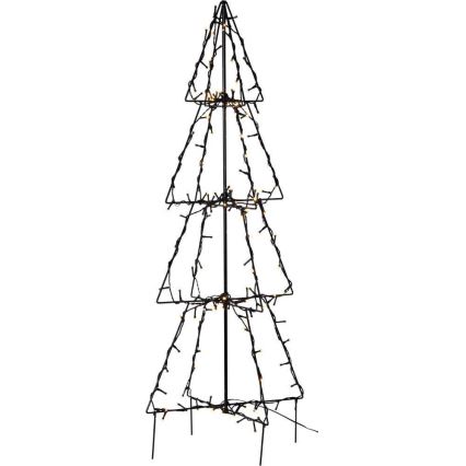 Eglo 411162 - Décoration de Noël extérieure 140xLED/0,066W/31/230V 90 cm IP44 blanc chaud