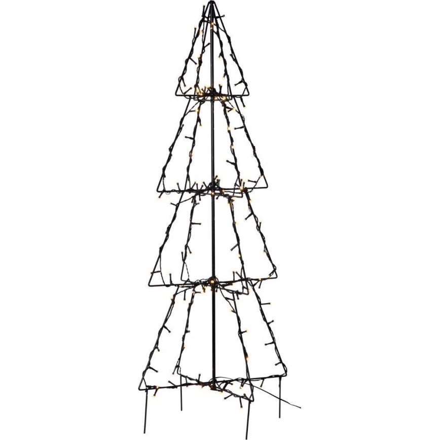 Eglo 411162 - Décoration de Noël extérieure 140xLED/0,066W/31/230V 90 cm IP44 blanc chaud