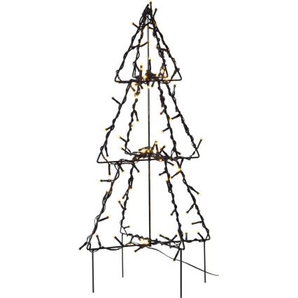 Eglo 411163 - Décoration de Noël extérieure FOLDY 90xLED/0,006W/31V 50 cm IP44 blanc chaud