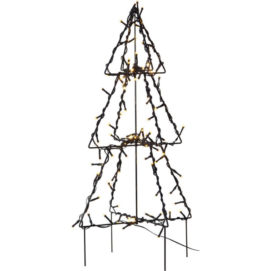 Eglo 411163 - Décoration de Noël extérieure FOLDY 90xLED/0,006W/31V 50 cm IP44 blanc chaud