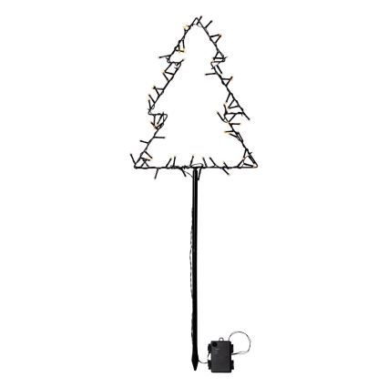 Eglo - Décoration de Noël LED d'extérieur, sapin, LED/3xAA IP44