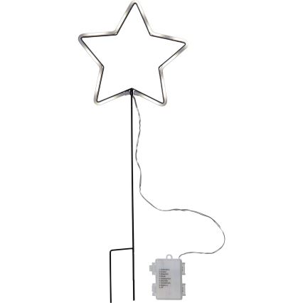 Eglo 411177 - Décoration de Noël LED extérieure NEONSTAR 72xLED/3xAA IP44