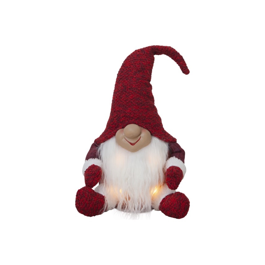 Eglo - Décoration de noël 4xLED/0,06W/3xAA rouge