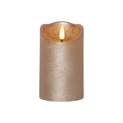 Eglo 411499 - Bougie LED FLAMME RUSTIC LED/2xAA dorée