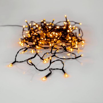 Eglo 411519 - Guirlande de Noël extérieure 180xLED/12,6m IP44 blanc chaud