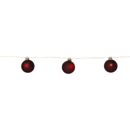 Eglo 411559 - guirlande BLISS 22xLED/3xAA 2,6m blanc chaud