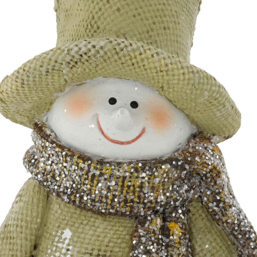 Eglo 41255 - Décoration Bonhomme de neige avec lanterne