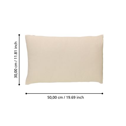Eglo 420021 - Coussin décoratif ILES 30x50 cm beige
