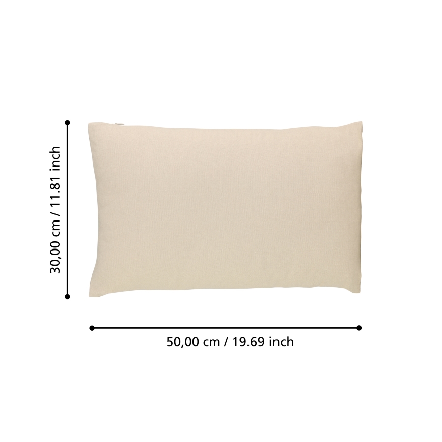 Eglo 420021 - Coussin décoratif ILES 30x50 cm beige