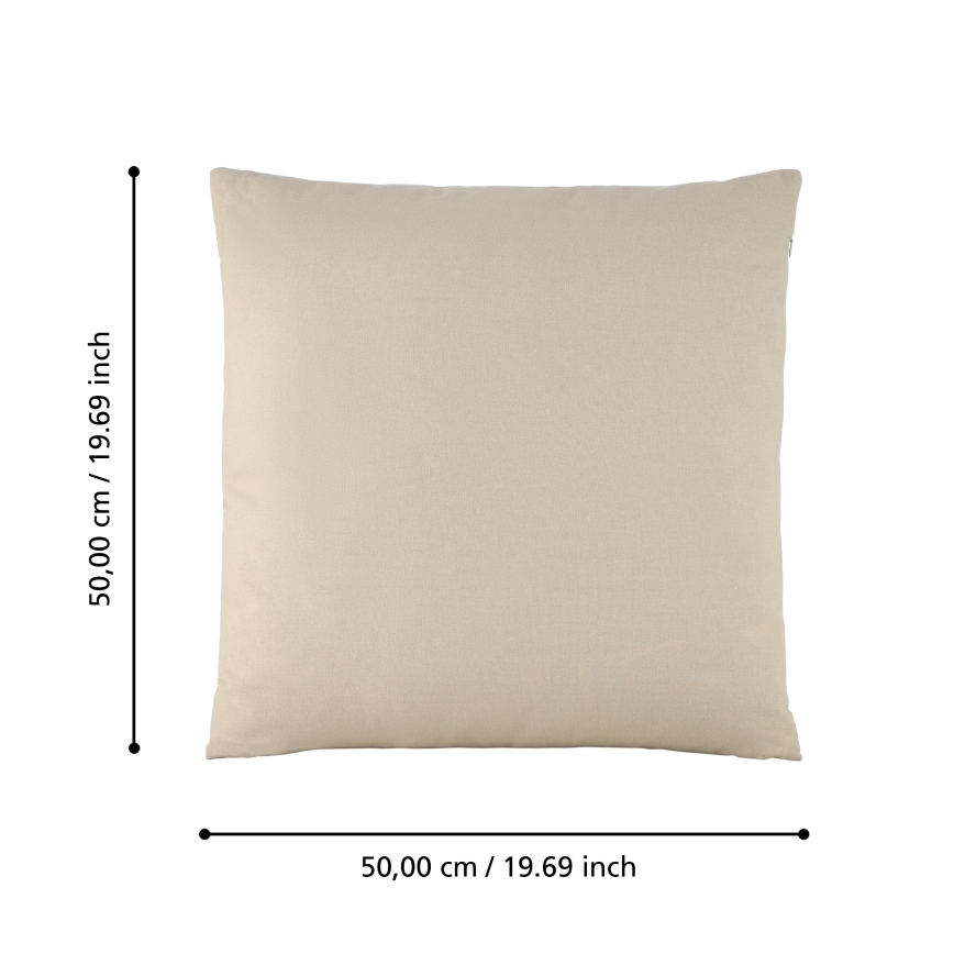 Eglo 420022 - Coussin décoratif ILES 50 x 50 cm beige