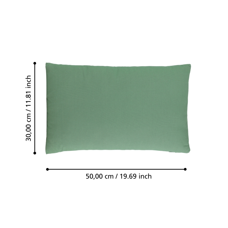 Eglo 420025 - Coussin décoratif ILES 30x50 cm vert